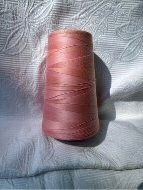 Large Cone of Pink Thread